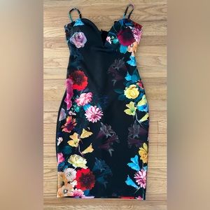 BEBE Floral dress